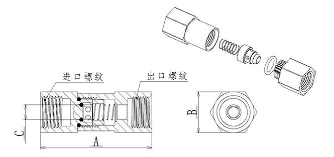 高壓?jiǎn)蜗蜷y內(nèi)部零件裝配圖1.jpg